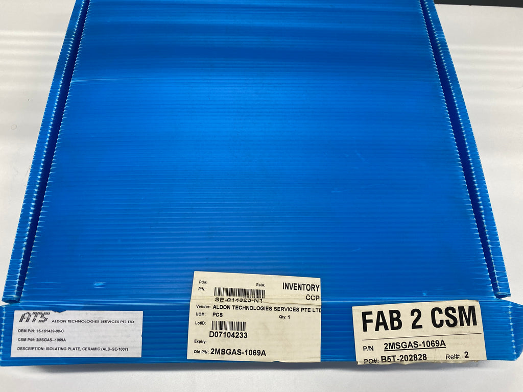 15-161439-00-C Isolating Plate, Ceramic (ALD-GE-1007)