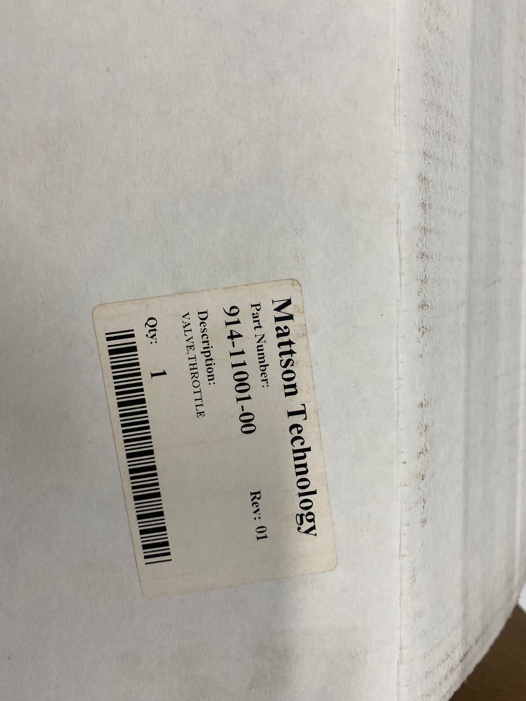 MYKROLIS MDV018 THROTTLE GATE VALVE