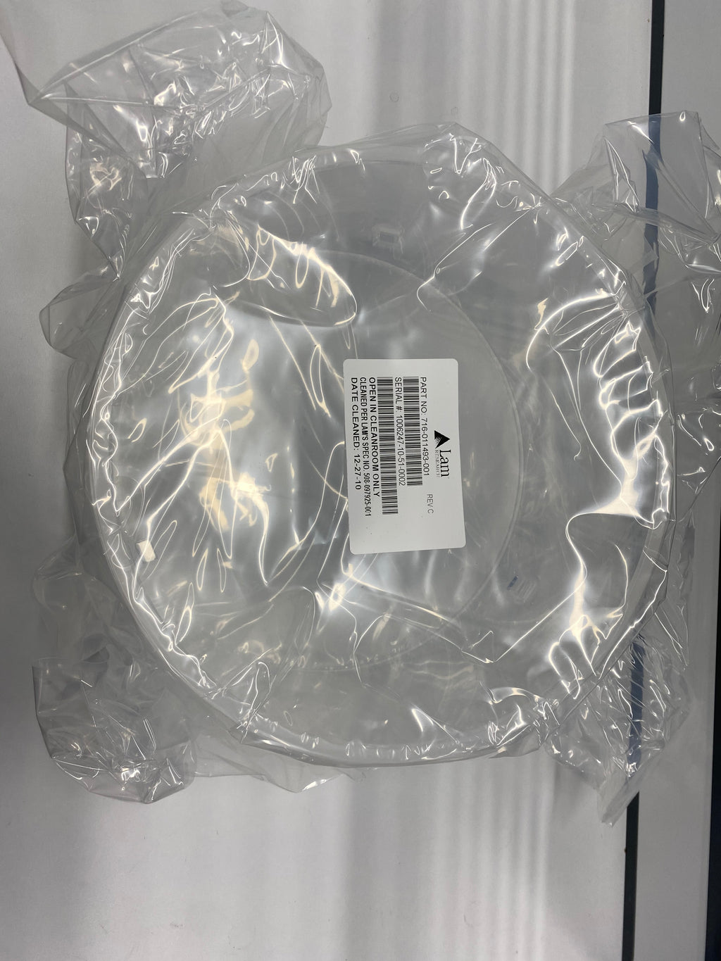 716-011493-001 / SPACER, QTZ, 284-303MM / LAM RESEARCH