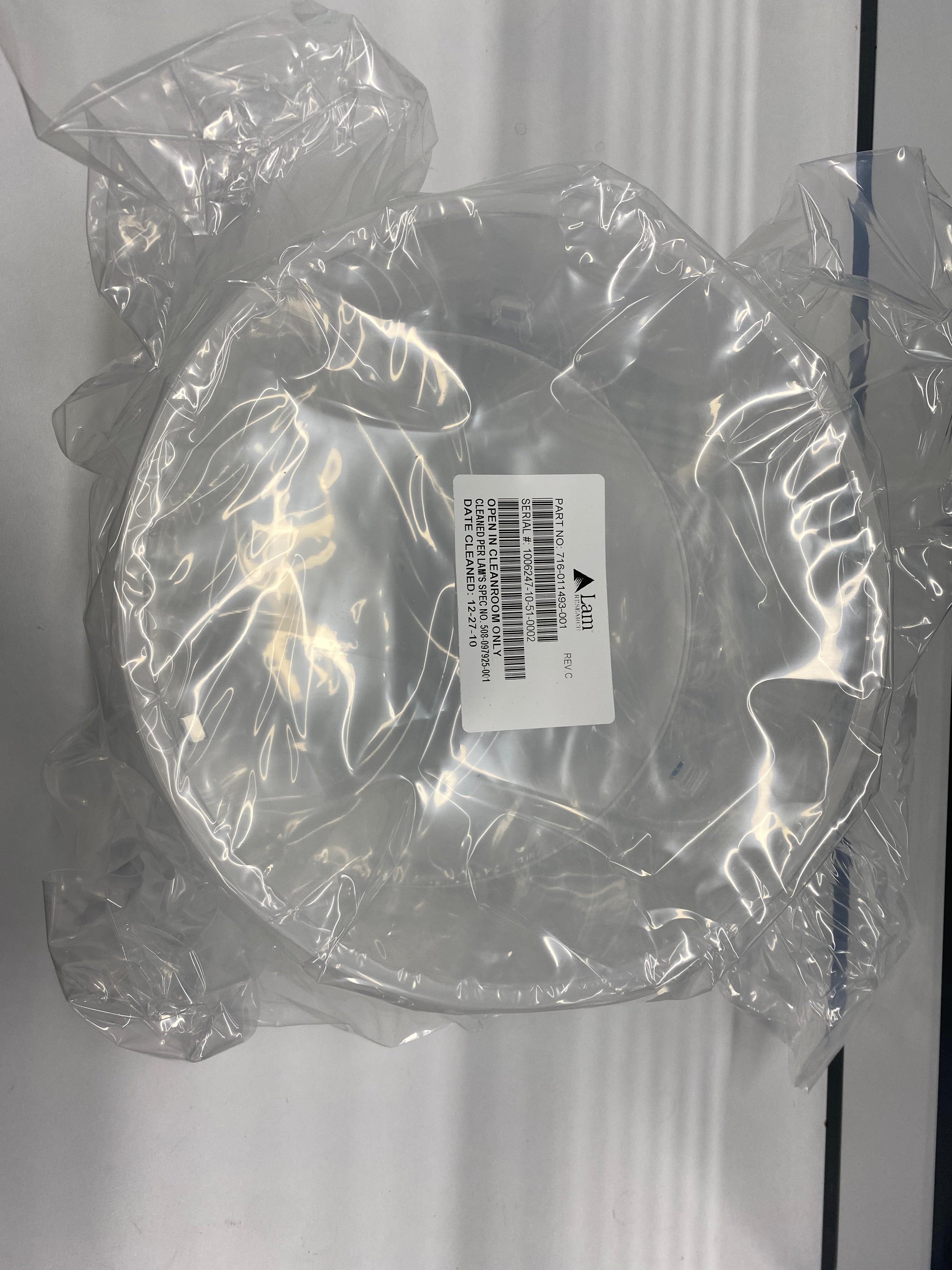 716-011493-001 / SPACER, QTZ, 284-303MM / LAM RESEARCH