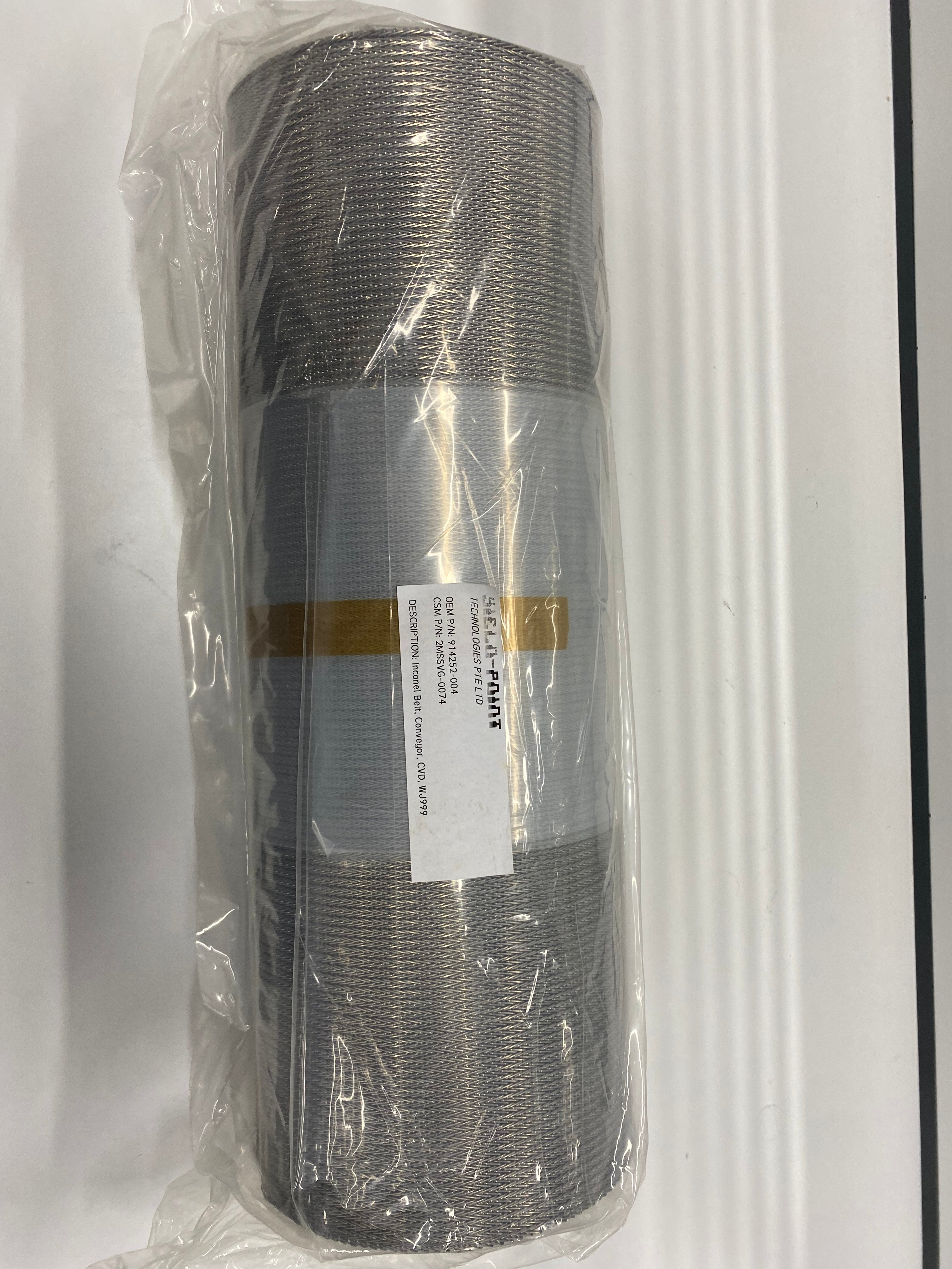 Inconel belt, conveyor, CVD, WJ999, 914252-004