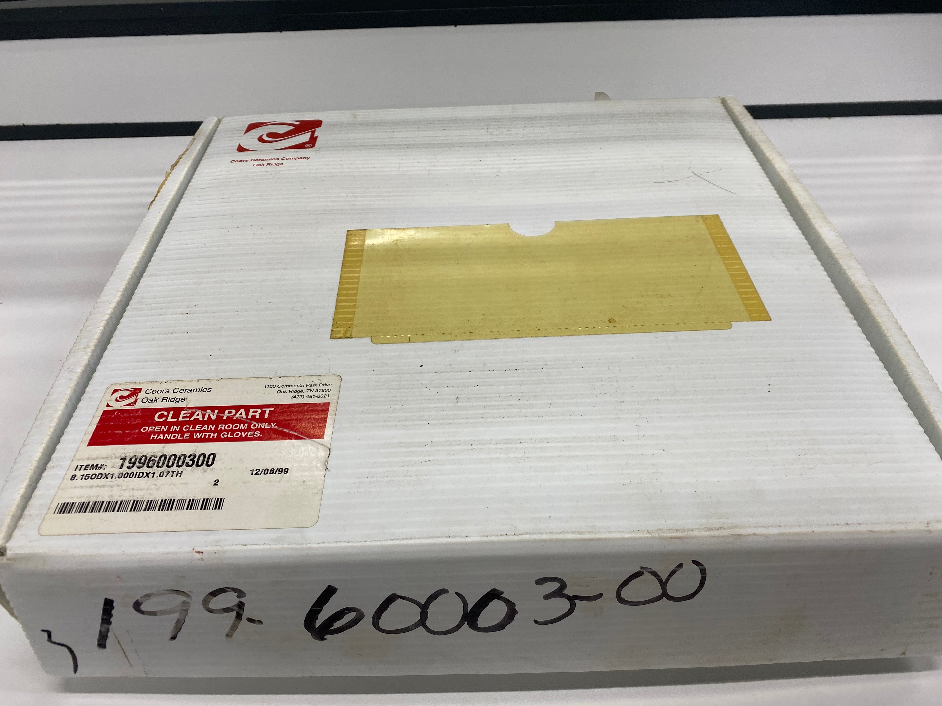 Coors 1996000300 8.15" Triode Insulator Bushing Mattson 199-60003-00