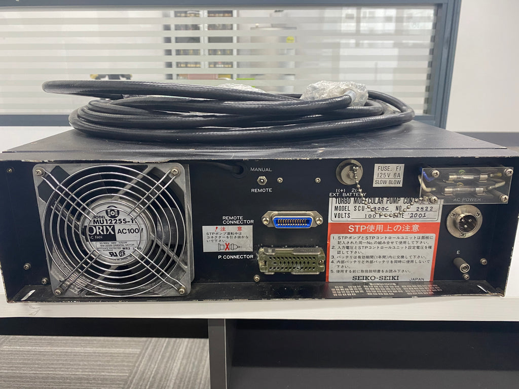 STP-300 / TURBOMOLECULAR PUMP  CONTROL UNIT, SCU-300 / SEIKO SEIKI