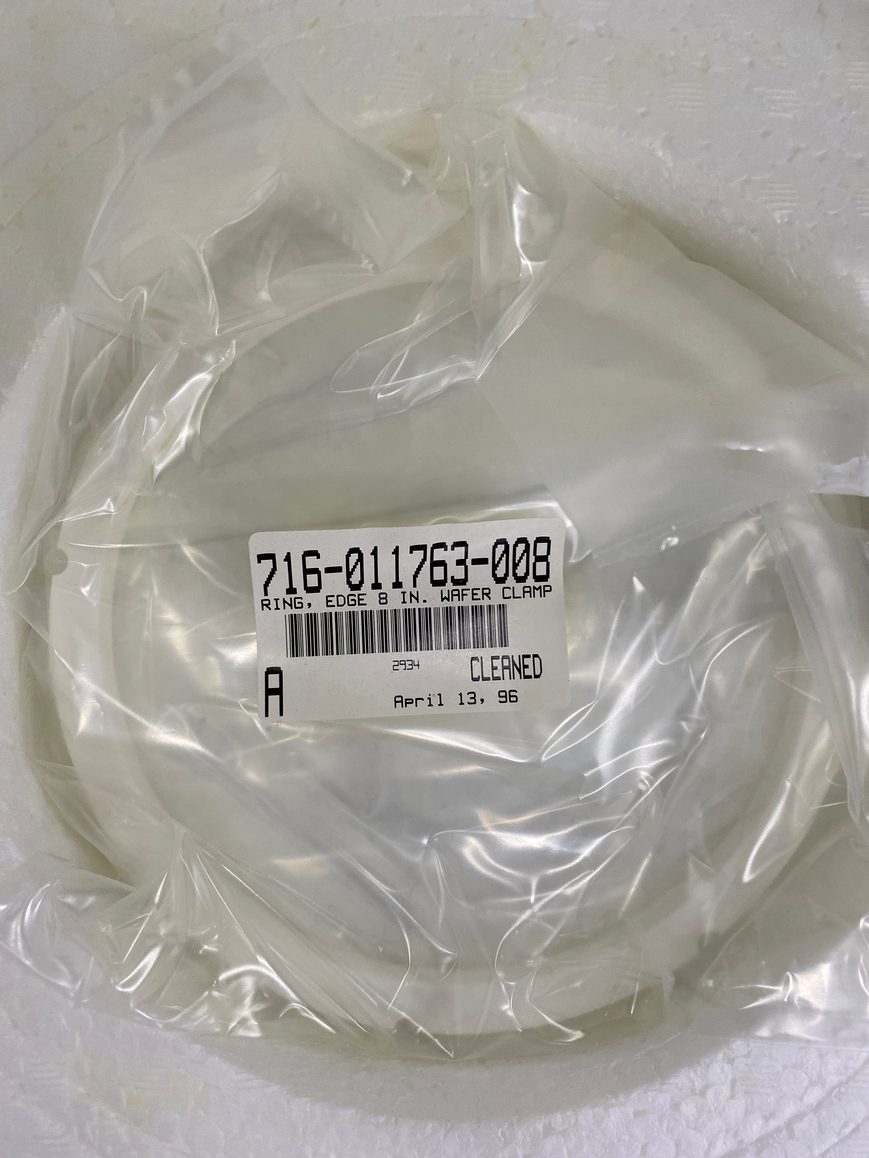 Lam Research 716-011763-008 Wafer Clamp Edge 8" Edge Ring