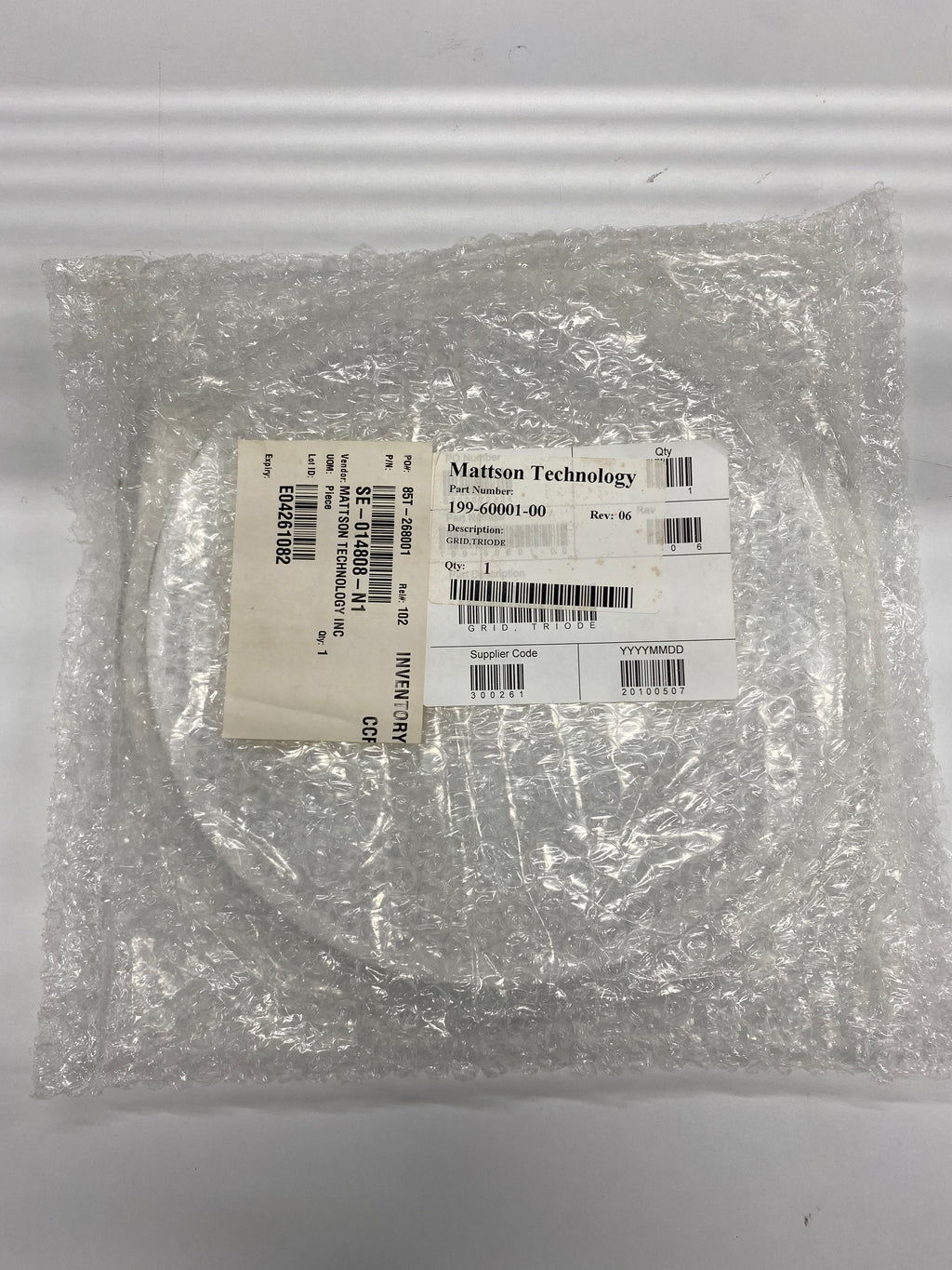 Mattson Technology 199-60001-00 Grid, Triode