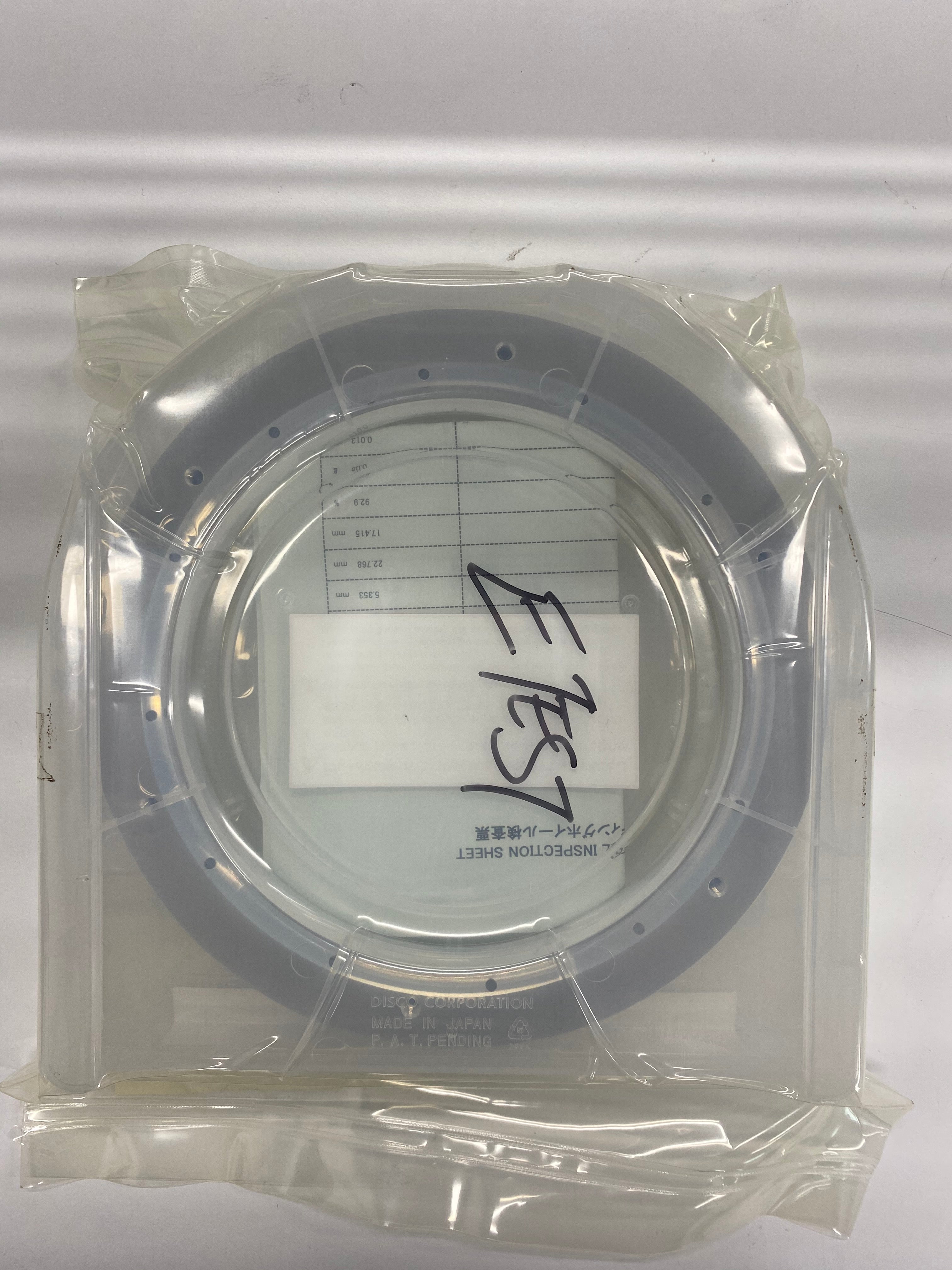 DISCO Corporation Wheel IF, P/N 303200035419