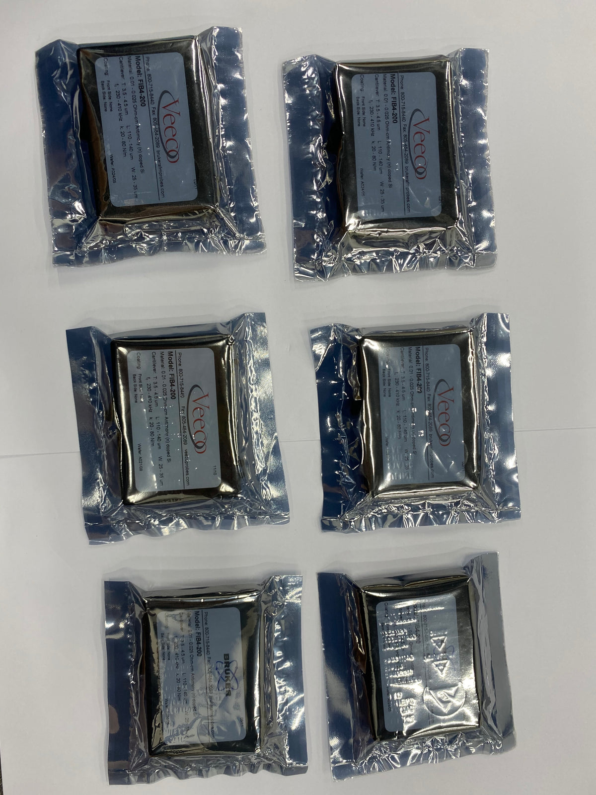 Veeco FIB4-200 AFM Probe / FIB Spike Probe – Antimony-Doped Silicon