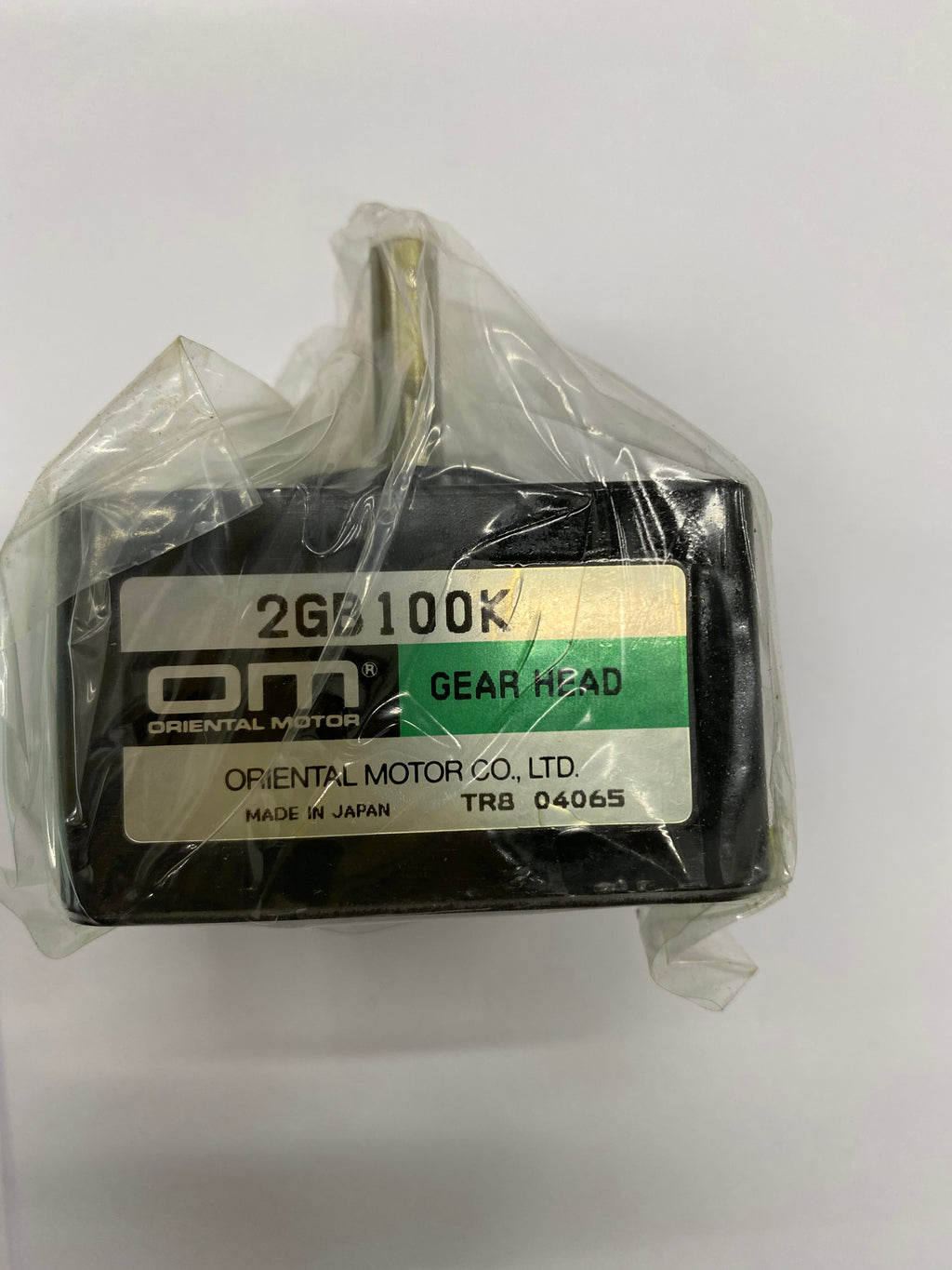 Oriental Motor 2GN100K Gear Head – Made in Japan