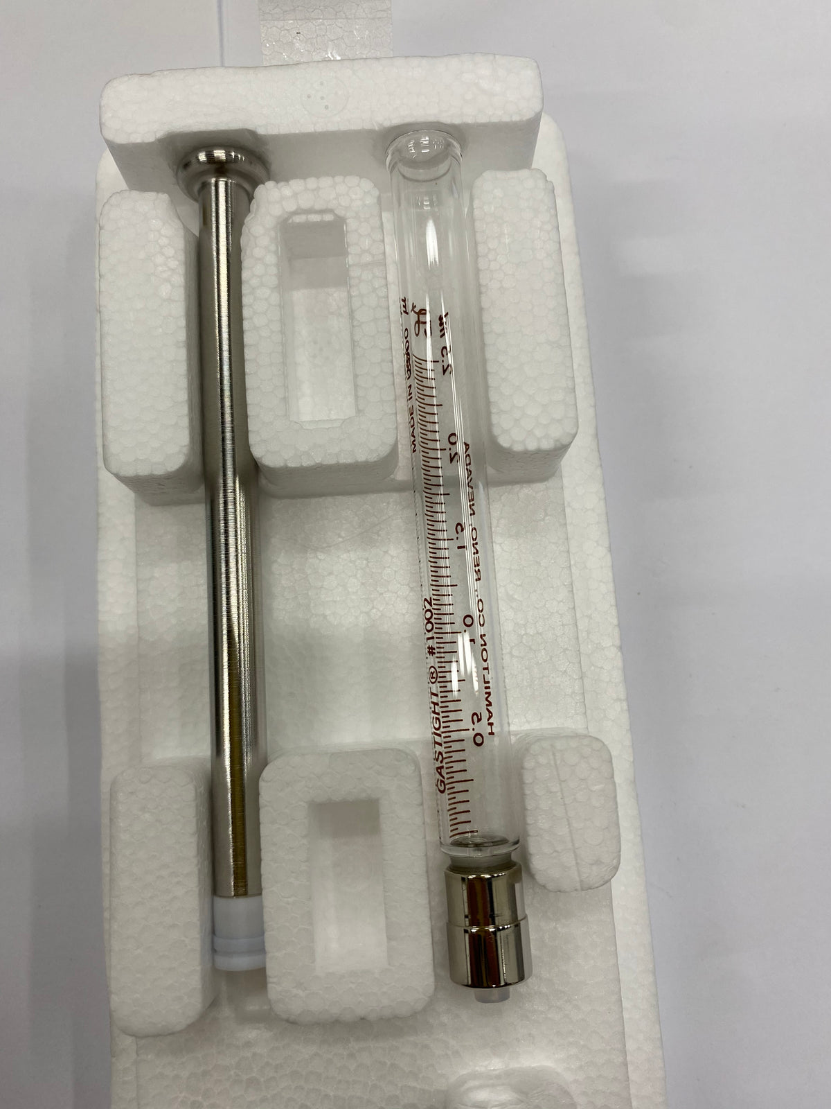 Novellus P/N 20-127495-00 Hamilton Gastight 1002 graduated-scale syringe, 2.5 mL
