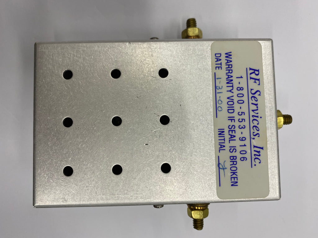 MATTSON TECHNOLOGY / RF SERVICES INC. RF POWER SPLITTER, 1-TO-2, 1KW, 13.56 MHZ. RF SERVICES P/N 9900-0005-04