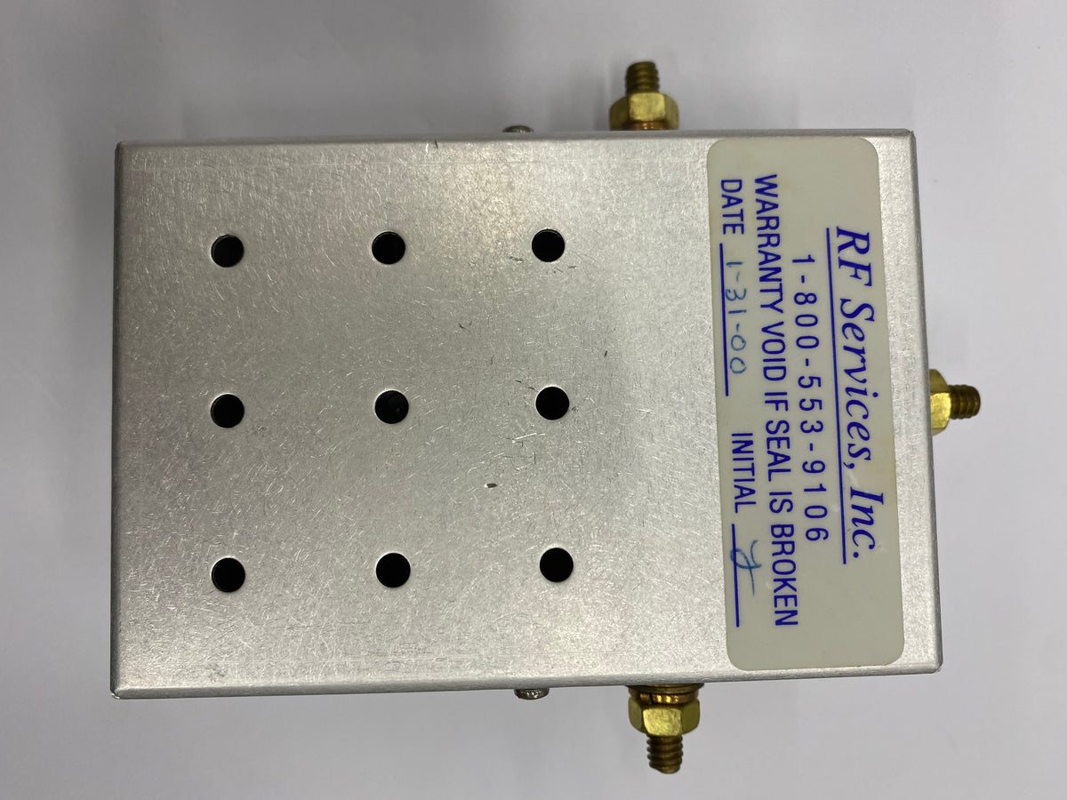 MATTSON TECHNOLOGY / RF SERVICES INC. RF POWER SPLITTER, 1-TO-2, 1KW, 13.56 MHZ. RF SERVICES P/N 9900-0005-04