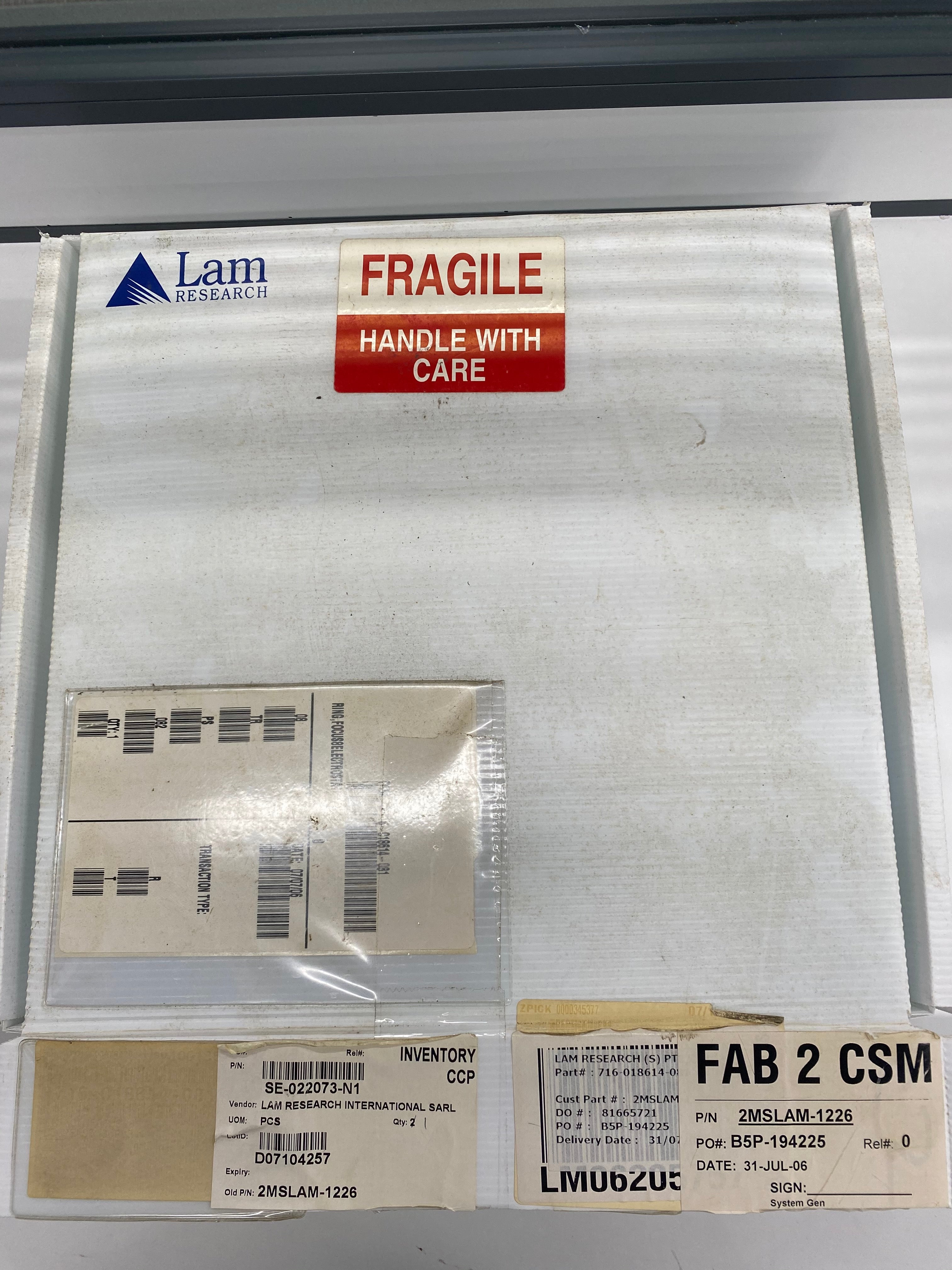 716-018614-081 Focus Ring 21534651 Lam Research Corporation